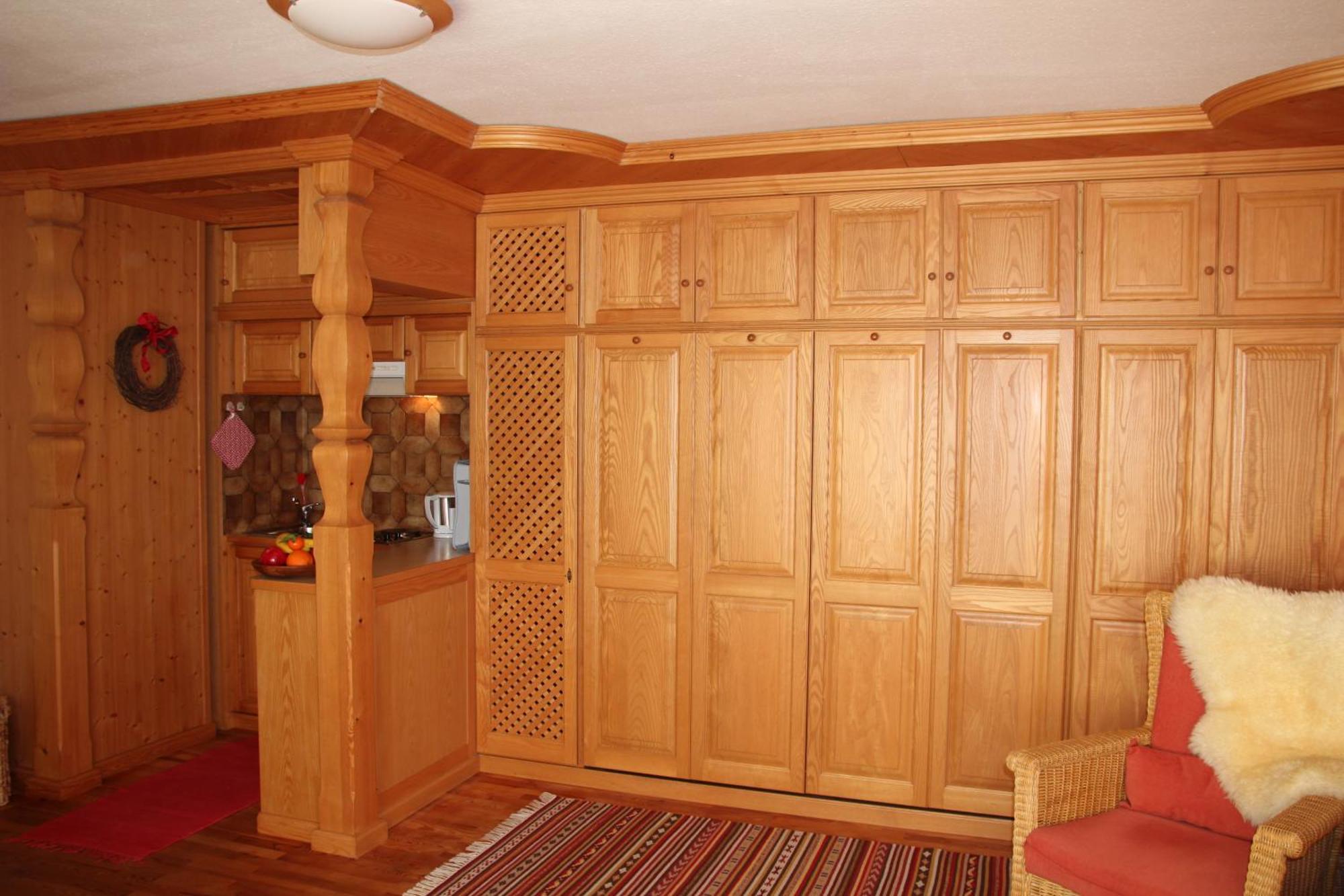 Haus Rustikana Lägenhet Mittenwald Rum bild